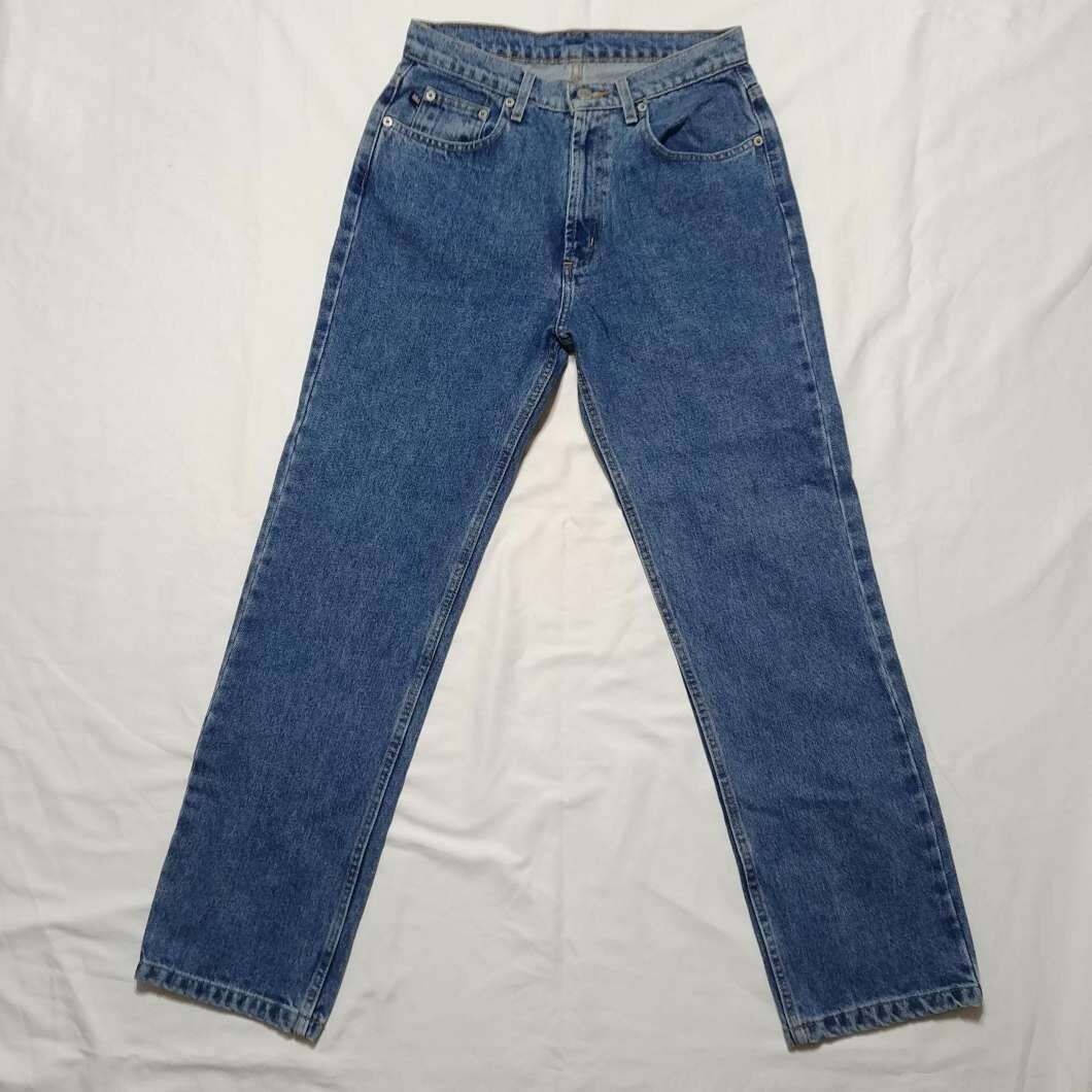 POLO JEANS COMPANY/Ralph Lauren　Gジャン　L VINTAGE RALPH LAUREN POLO JEANS COMPANY JEANS 34/24 Short