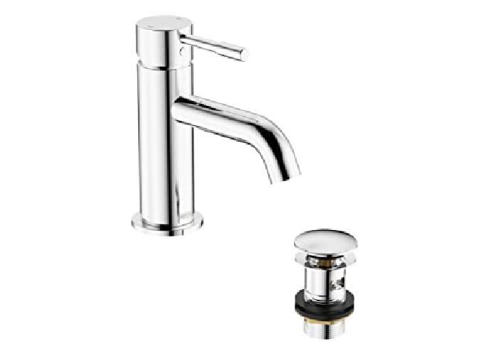 Bristan Mila - Miscelatore per lavabo con scarico Clicker, cromato