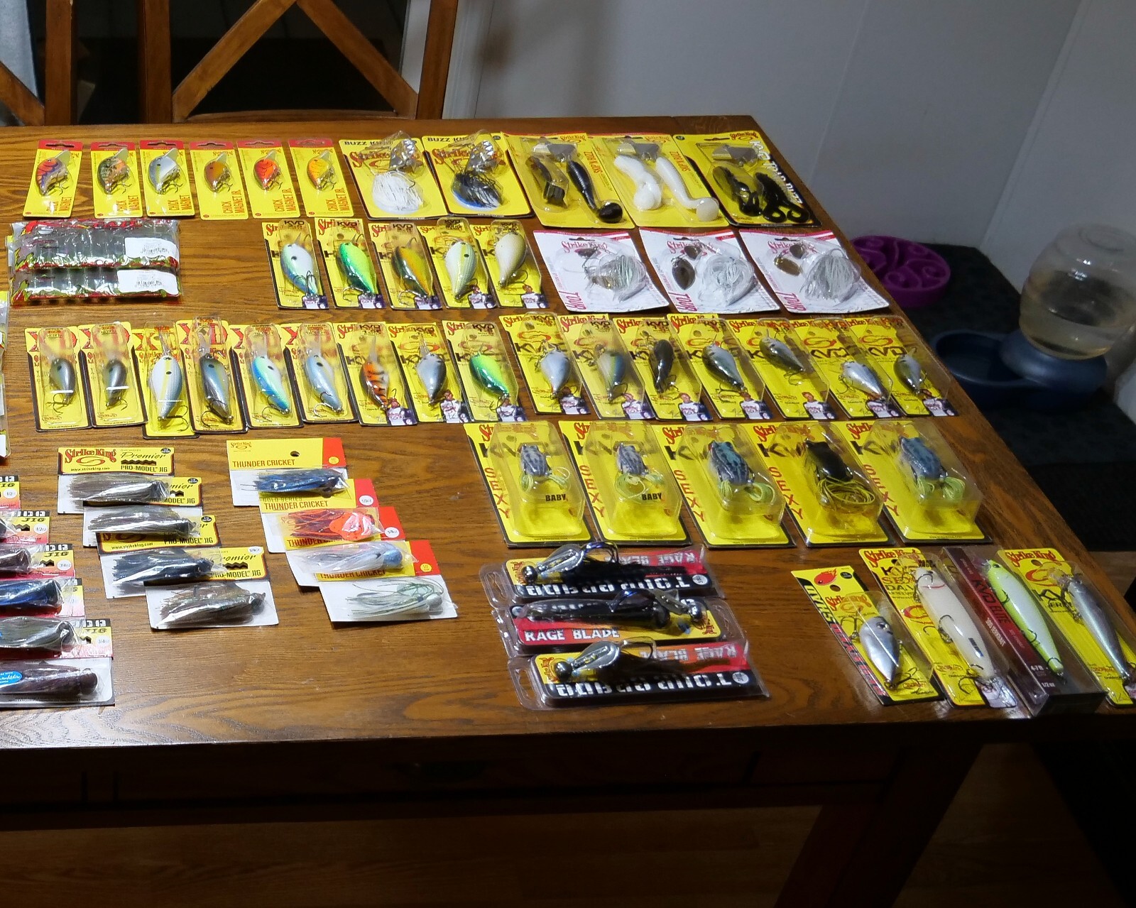 The Ultimate Strike King Lure Lot 104 PCS Some of Everything