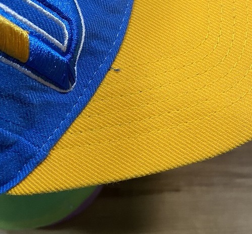 UCLA Bruins Hat Cap Blue Yellow Top Of The World Snapback OS Adjustable NCAA - Picture 5 of 7