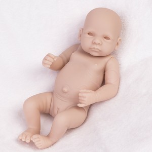 unpainted silicone baby