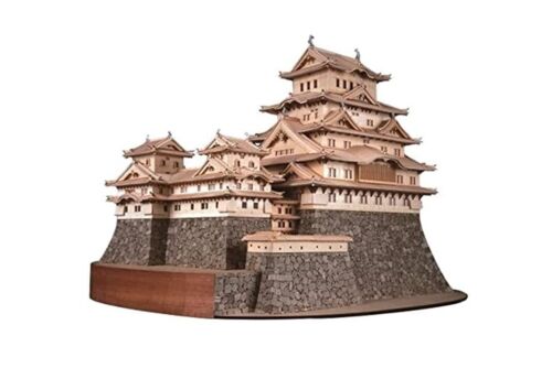 Woody Joe 1/150 Himeji Castle Laserschneiden Holz Bausatz 171115 NEU - Bild 1 von 6