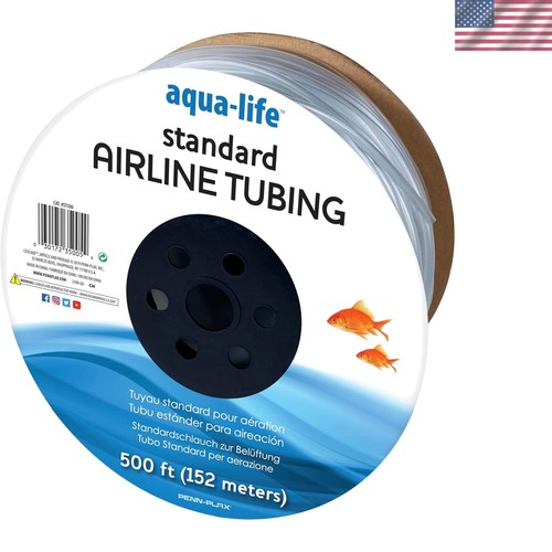 Durable 3/16" Airline Tubing for Aquariums - Perfect for Fresh & Saltwater Tanks
