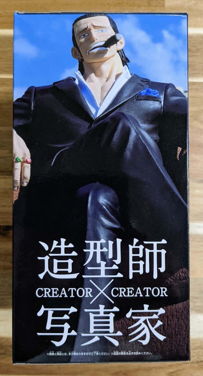 One Piece SIR CROCODILE Figure Black ver CREATOR x CREATOR japan