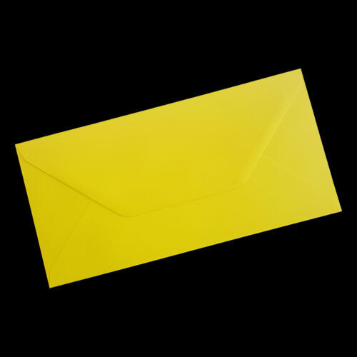 Coloured DL Envelopes 110x220mm 4x8.5" Greetings Cards Party Invitations & Craft - Picture 17 of 23