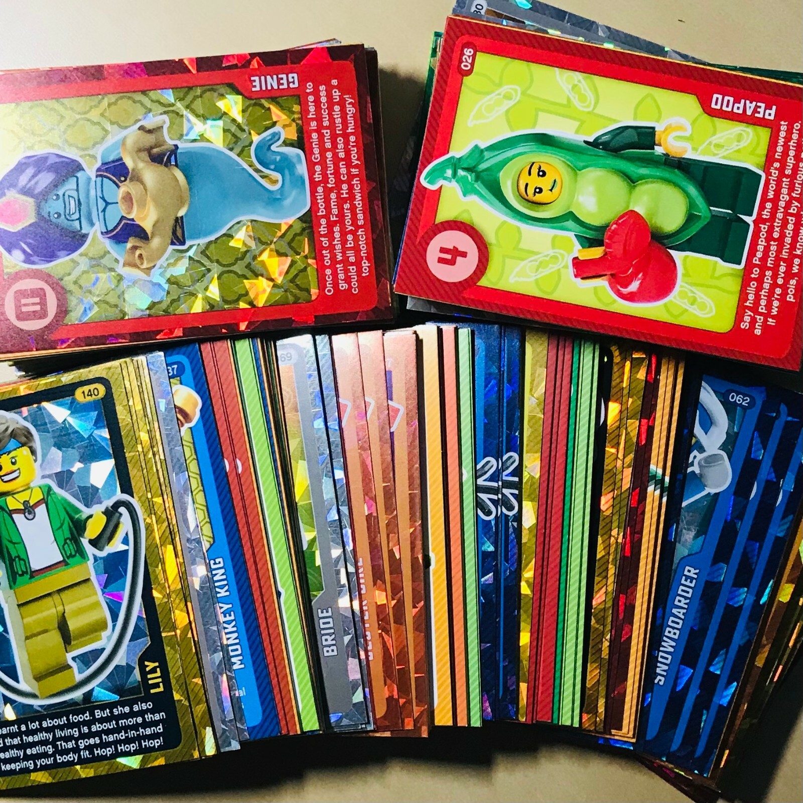 2020 Sainsburys LEGO Create the World Living Amazingly CARDS JUST