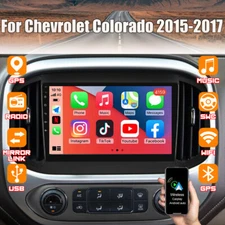For Chevrolet Colorado 2015-2017 CarPlay Head Unit Android 13 Car Radio WiFi GPS