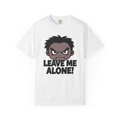 Leave Me Alone Unisex Tee, Introvert Gift, Graphic Tee, Minimalist Shirt,