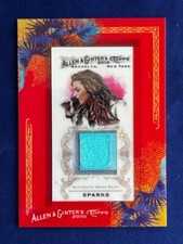 Jordin Sparks 2010 Topps Allen & Ginter Relics AGR-JS Event Worn Shirt Card