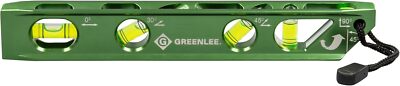 Greenlee L107 Electrician Magnetic Torpedo Level For Pipe And Conduit Work