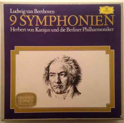 LP-BOX Beethoven (Karajan) 9 Symphonien Deutsche Grammophon