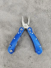 Blue Multi Function Multi-Tool Knife, Pliers, Saw & More