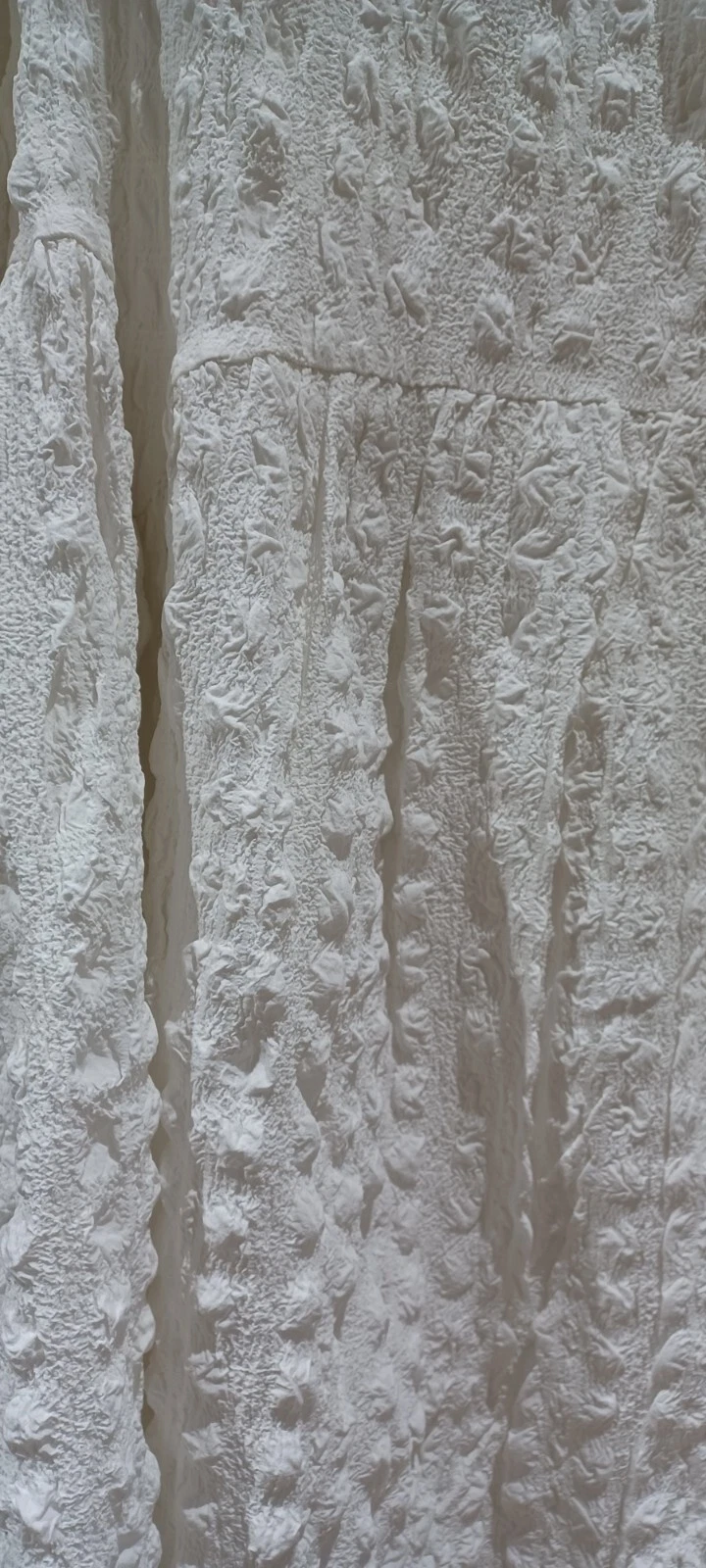 OFF WHITE Abito Asos Off White aperto dietro taglia 14