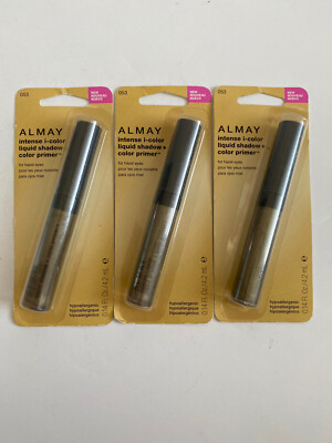 3 X Almay Intense I Color Liquid Shadow & Color Primer-FOR HAZEL EYES #053