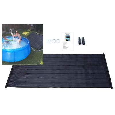 Solar Panel Swimming Pool Heating Mat Hot Water Free Energy Sun Heater Kit  Warm | eBay