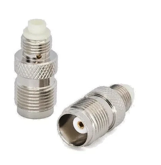 Coax Adapter FME Female to TNC Female RF Connector - Model: RFT-1240 QTY: 2 New - Image 2 of 4