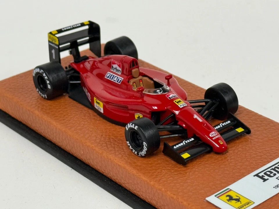 1/43 Ferrari 641 from 1990 F1 Season of Alan Prost Leather base JPN66 - Image 4 of 4