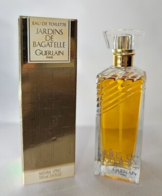 GUERLAIN JARDINS DE BAGATELLE EDP SPRAY 100 ML/3.4 FL OZ Vintage OG Formula Rare