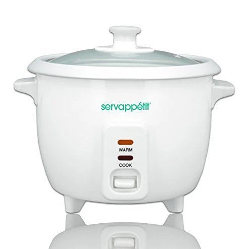 Servappetit 3 CUP RICE COOKER Three Cup GOURMET KITCHEN APPLIANCE New In Box
