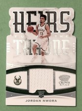 2020-21 Panini Crown Royale #HT-NWO Jordan Nwora Heirs to the Throne