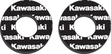 Factory Effex Moto Grip Donuts Kawasaki Black White 22-67100