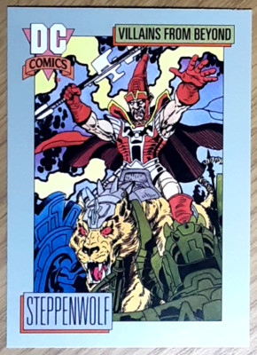 1992 DC Comics Karte 140 STEPPENWOLF.