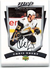 2006-07 Upper Deck MVP #31 Chris Drury Buffalo Sabres
