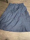Girls Tottini Denim Skirt Size 14-15 New — photo 1