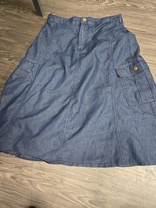 Girls Tottini Denim Skirt Size 14-15 New