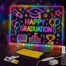 Lumiboard Led Drawing Board 7 Colors, Light Up Cosmody Drawing Board, Glowing...