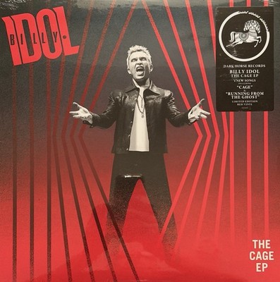Billy Idol - The Cage EP Limited Edition Red Vinyl LP  4 Tracks NEU & OVP
