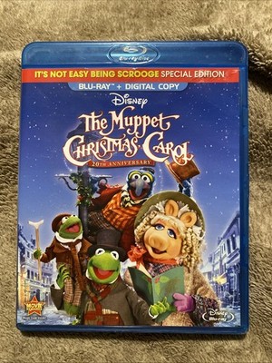 The Muppet Christmas Carol (Blu-ray Disc, 2012) 20th Anniversary Ultra Rare!!