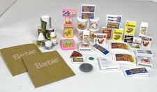 Vintage Barbie Supermarket Food Items And Sacks