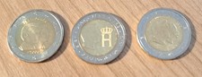 Luxembourg 2 Euro- Gedenkmünzen: 2004, 2005 und 2006