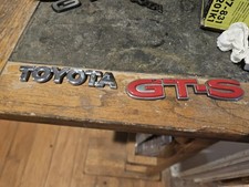 Oem 2000-2005 Toyota Celica Gt-s Trunk Gt-s Emblem Genuine 75444-2b441