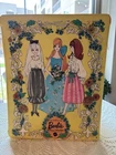 Vintage 1969 The World Of Barbie Doll Trunk Case Yellow Mattel Made In USA CLEAN