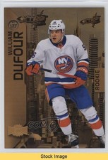 2023-24 Skybox Metal Universe Rookies Gold Spectrum FX William Dufour READ 0kr0