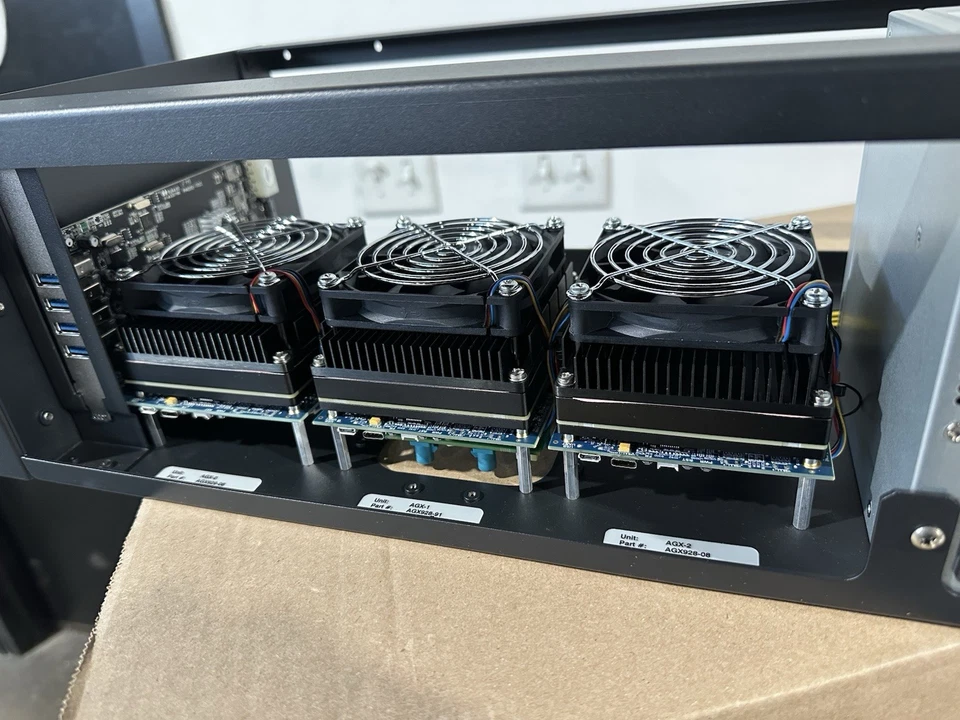 NEW Connect Tech Rogue  3x Jetson Nvidia AGX Xavier 32GB RAM  Per Module Ai - Image 3 of 4