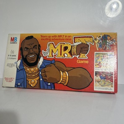 Vintage MB Spiele 1984 Die A Teams Herr T Das Brettspiel - Komplett & Originalverpackt