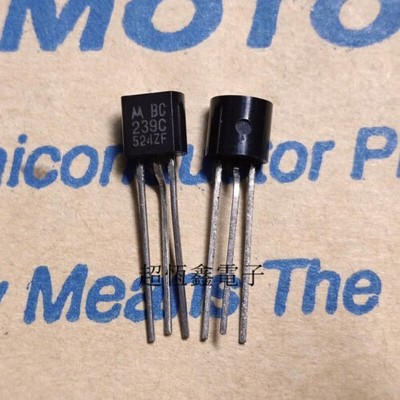 BC239C GENUINE SIEMENS NPN AMPLIFIER TRANSISTOR HIGH QUALITY 3-pin (4pcs) U.S.A.