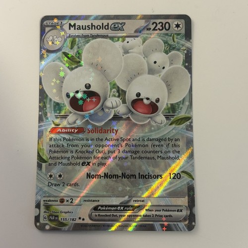 Maushold ex 155 Paradox Rift Pokemon TCG NM