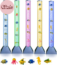 Sensory Bubble Floor Lamp  7 Color Changing LED Mood Night Light  Sensory Ligh