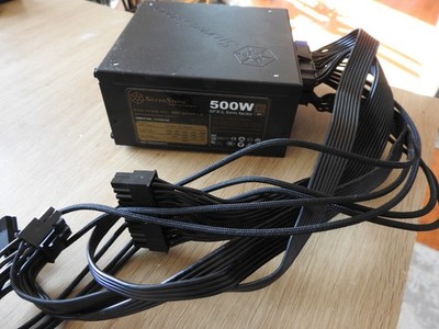 Silver Stone SST-SX500-LG 500W Active PFC Power Supply 13x12.5x6.35 cm -