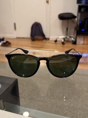 Ray-Ban Unisex Erika RB4171 Sunglasses Black/Gray