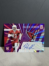 2017 Panini Unparalleled Purple Rainbow Spokes /99 Haason Reddick Rookie Auto RC