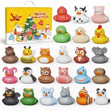 Advent Calendar Boys  Girls, 24 Days Christmas Rubber Duck