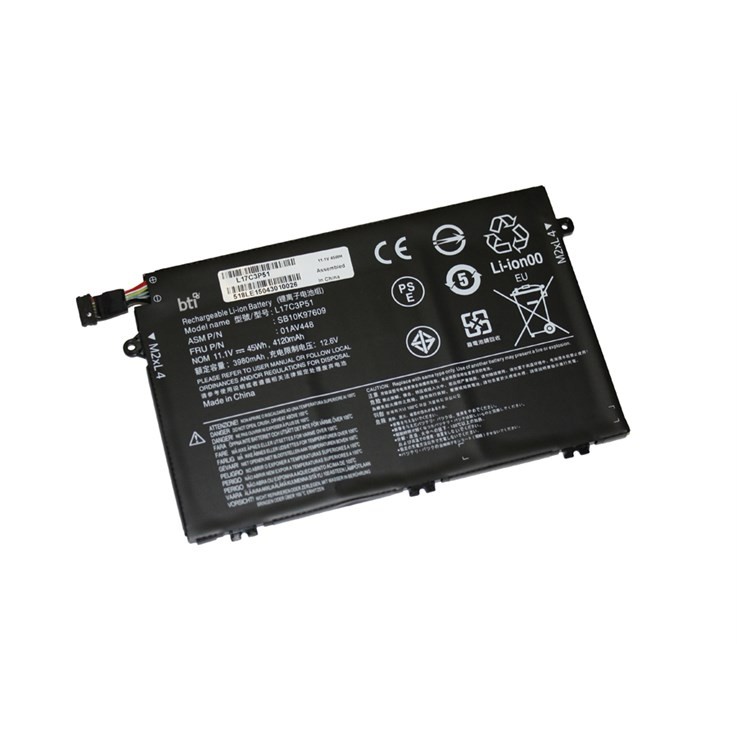 BTI SB10K79606 compatible 45Wh 3-cell battery for ThinkPad E14 E15 E480 E485 E49