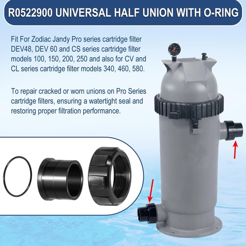 for Zodiac Jandy R0522900 Universal Half Union - 第 3/17 張圖片