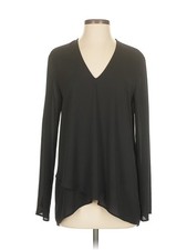 Karen Kane Women Black Long Sleeve Blouse S