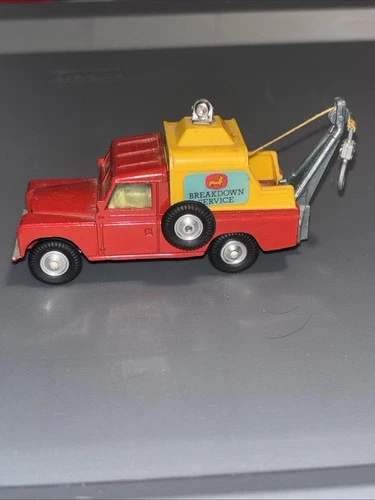 1960s  Vintage Corgi Toys Land Rover 109 WB Breakdown Recovery With Canopy
